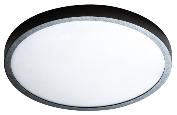 Azzardo AZ4243 - LED Stropní svítidlo MALTA LED/24W/230V pr. 30 cm černá