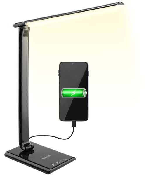 Monzana LED stolní lampa s nabíjecím usb portem 107704