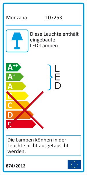 Stolní LED lampa s USB portem 107704