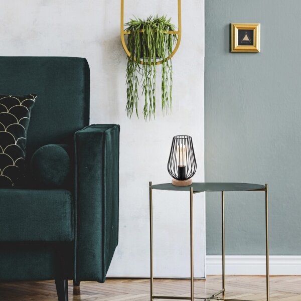 Rabalux 6915 - Stolní lampa GREMIO 1xE27/40W/230V černá
