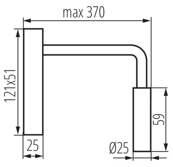 Kanlux 32523 - LED Flexibilní lampička TONIL LED/2,7W/230V bílá