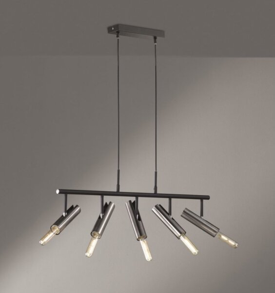 Fischer & Honsel 60369 - Lustr na lanku DEAN 5xE27/25W/230V