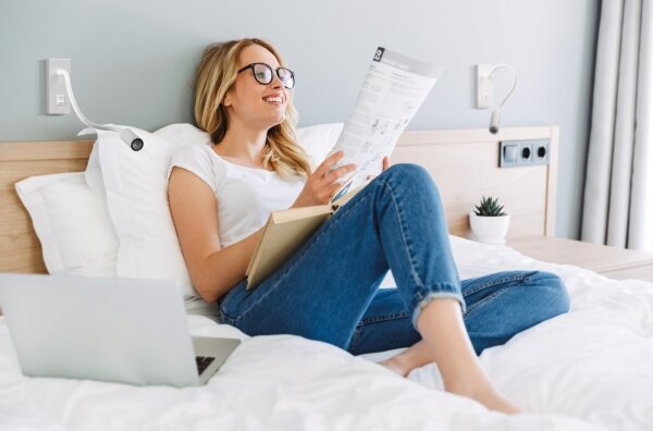 Kanlux 32523 - LED Flexibilní lampička TONIL LED/2,7W/230V bílá