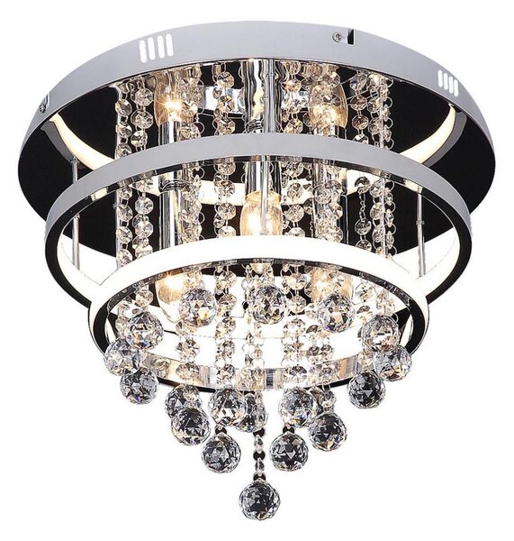 Rabalux 2237 - Křišťálový přisazený lustr PALLAS LED/32W/230V + 3xE14/40W