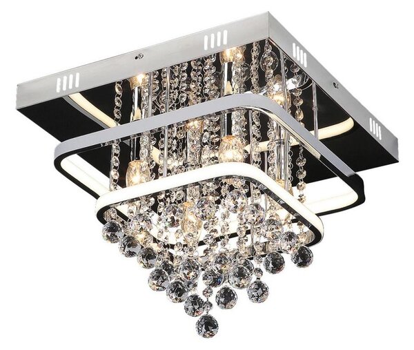 Rabalux 2239 - Křišťálový přisazený lustr PALLAS LED/36W/230V + 4xE14/40W