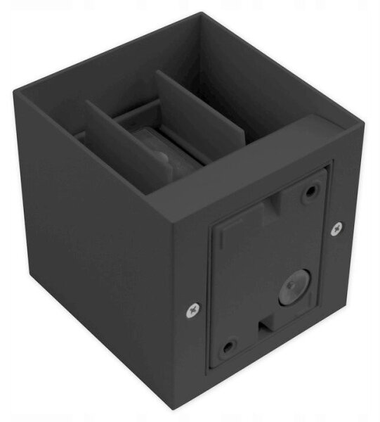 LED Venkovní nástěnné svítidlo 2xLED/3W/230V IP54 antracit