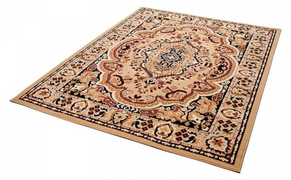 Makro Abra Kusový koberec ATLAS E951A tmavě béžový Rozměr: 60x100 cm