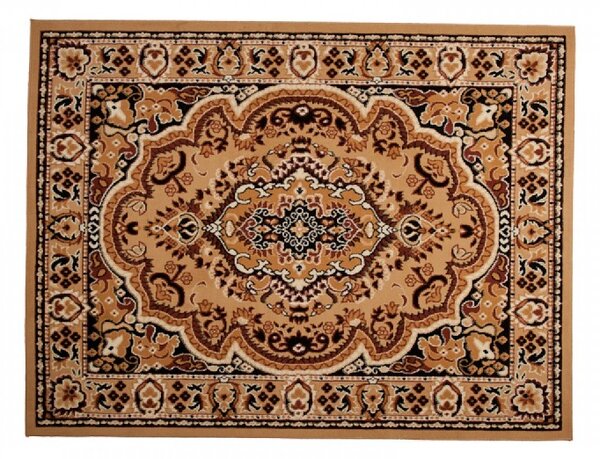Makro Abra Kusový koberec ATLAS E951A tmavě béžový Rozměr: 60x100 cm