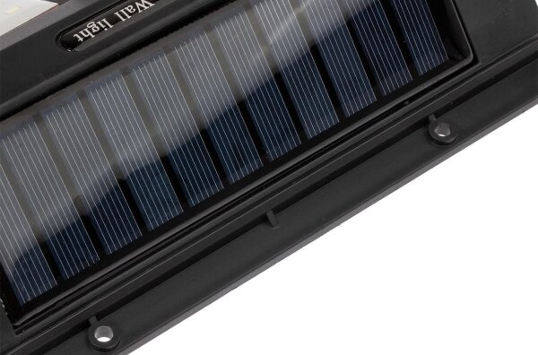 LED Solární nástěnné svítidlo se senzorem LED/1,2W/3,7V 1200 mAh IP44