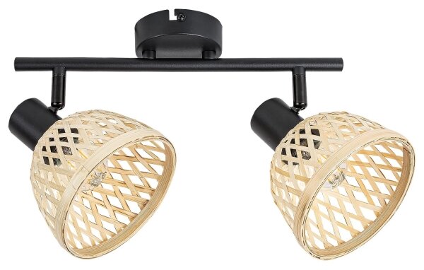 Rabalux 3134 - Bodové svítidlo RATTAN 2xE14/15W/230V ratan