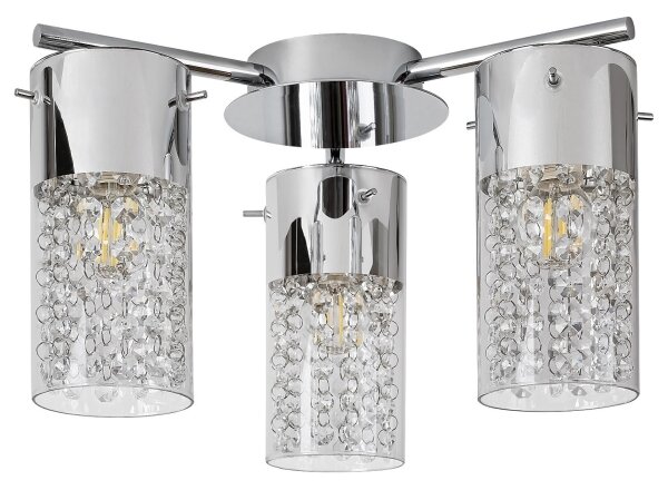 Rabalux 2195- Koupelnové stropní svítidlo NIAGARA 3xE14/40W/230V IP44