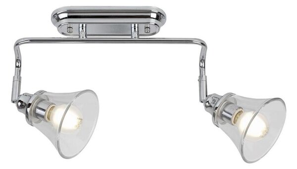 Rabalux 3208 - Koupelnové bodové svítidlo ANTOINE 2xE14/40W/230V IP44