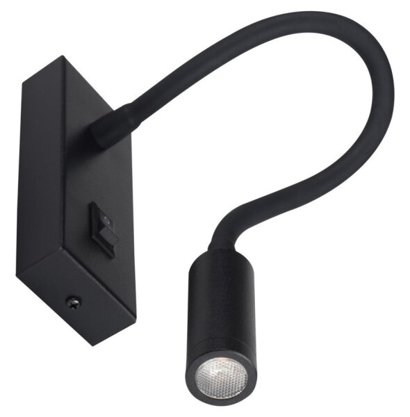 Kanlux 32522 - LED Flexibilní lampička TONIL LED/2,7W/230V černá