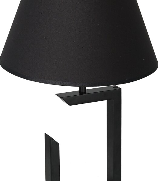 Stolní lampa 1xE27/60W/230V 45 cm černá/zlatá