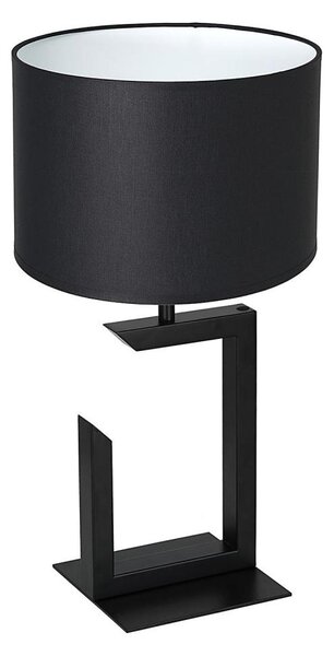 Stolní lampa 1xE27/60W/230V 45 cm černá/bílá