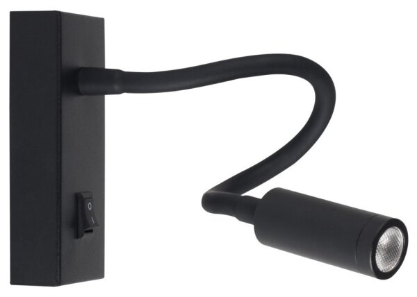 Kanlux 32522 - LED Flexibilní lampička TONIL LED/2,7W/230V černá