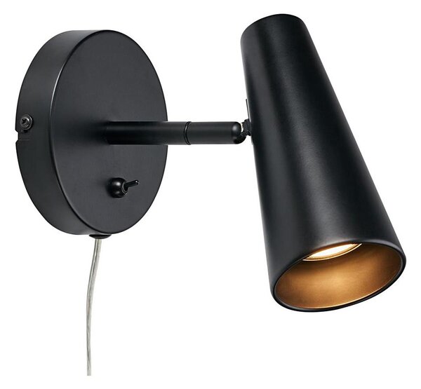 Markslöjd 108200 - Nástěnné bodové svítidlo CREST 1xGU10/7W/230V černá