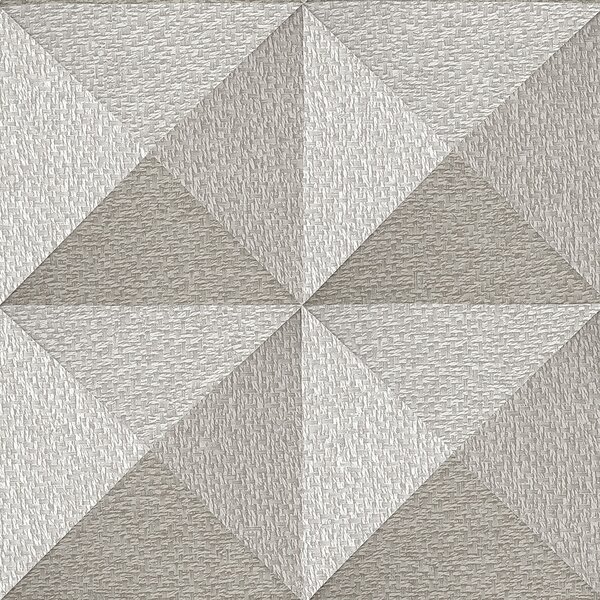 Geometrická vliesová tapeta na zeď, šedá, SA524102, Santa Fe, Design ID
