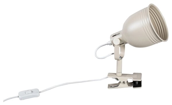 Rabalux 3093 - Lampa s klipem 1xE14/25W/230V béžová