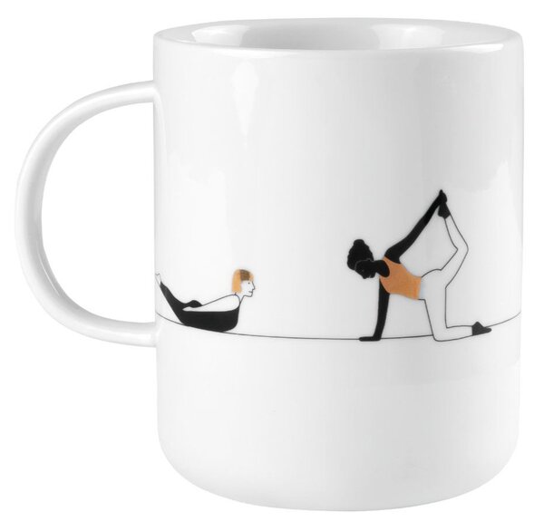 Porcelánový hrnek Yoga 300 ml