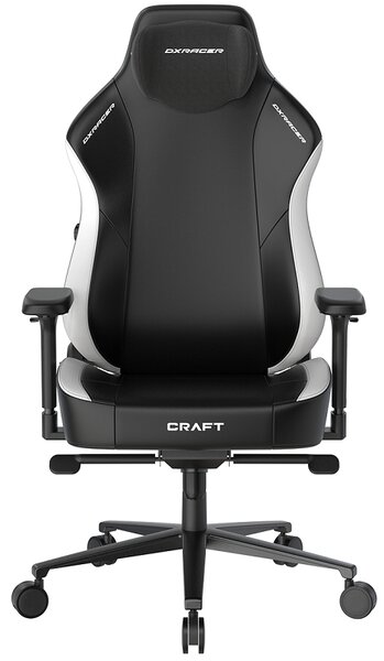 Herní židle DXRacer CRAFT černo-bílá