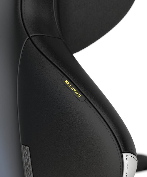 Herní židle DXRacer CRAFT černo-bílá