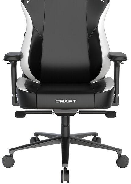 Herní židle DXRacer CRAFT černo-bílá