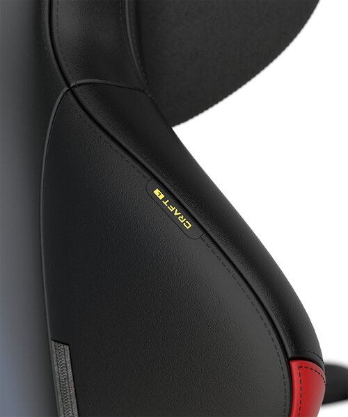 Herní židle DXRacer CRAFT černo-červená