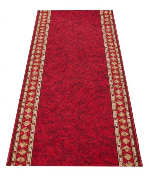 Associated Weavers Běhoun CHEOPS 10 pogumovaný bordó Šíře: 67 cm