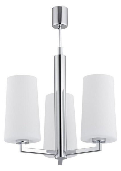 Argon 1224 - Lustr na tyči CAMELOT 3xE27/15W/230V lesklý chrom