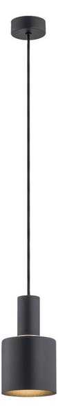 Argon 4219 - Lustr na lanku SINES 1xE27/15W/230V pr. 12 cm černá