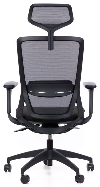 Kancelářská židle MERCURY SWIFT ČERNÝ PLAST, ČERNÁ – ergonomická, , 1054700