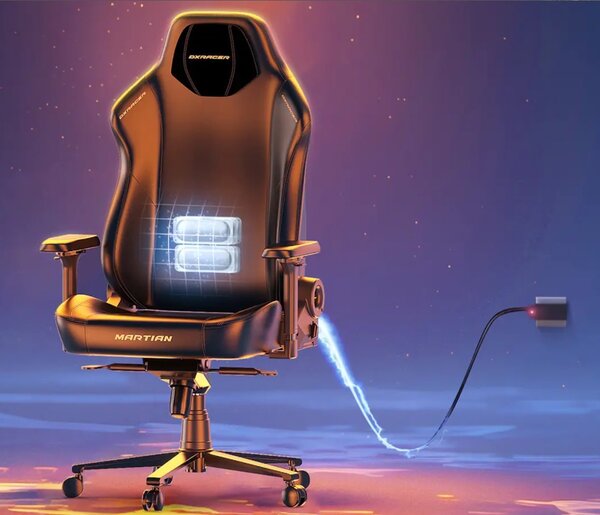DXRACER Herní židle Martian XL černá