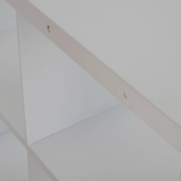 Jotex Bílý kovový botník WAWAY 120 x 30 cm