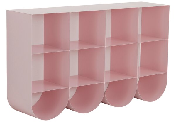 Jotex Růžový kovový botník WAWAY 120 x 30 cm