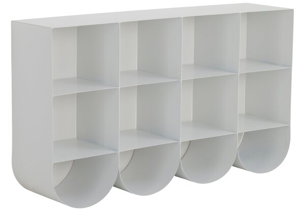 Jotex Bílý kovový botník WAWAY 120 x 30 cm