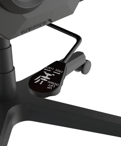 DXRACER erní židle Formula černo-červená, koženka