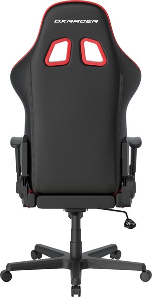 DXRACER erní židle Formula černo-červená, koženka