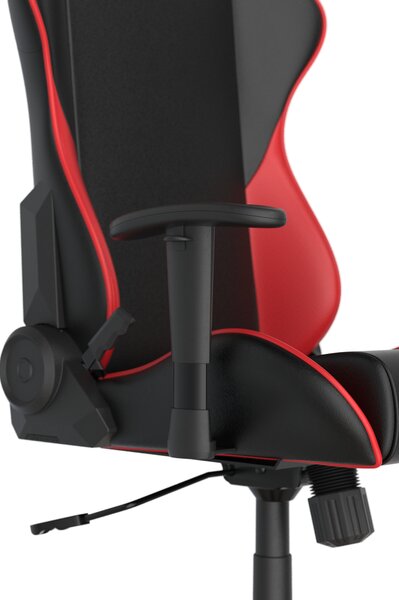 DXRACER erní židle Formula černo-červená, koženka