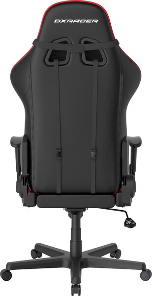DXRACER erní židle Formula černo-červená, koženka