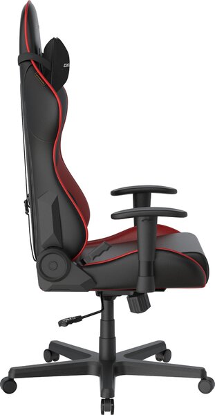 DXRACER erní židle Formula černo-červená, koženka