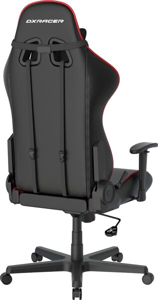 DXRACER erní židle Formula černo-červená, koženka