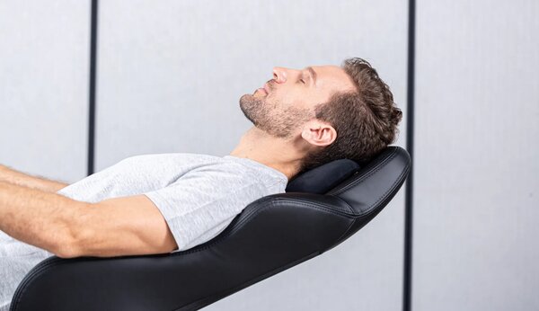 DXRACER Herní židle Martian černá, látková