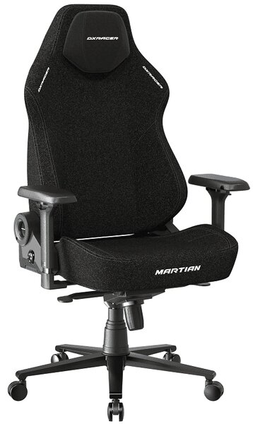 DXRACER Herní židle Martian černá, látková