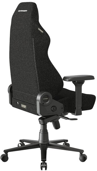 DXRACER Herní židle Martian černá, látková
