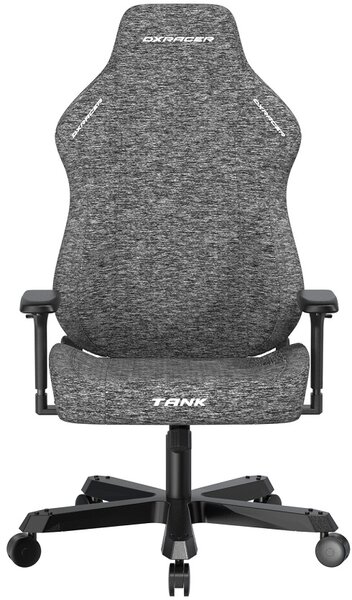 Herní židle DXRacer TANK šedá, látková