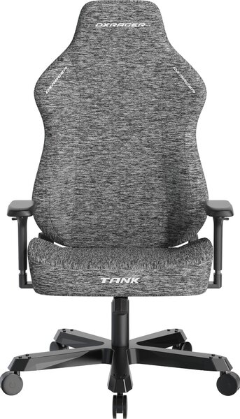 Herní židle DXRacer TANK šedá, látková
