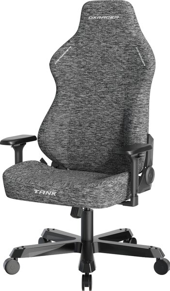 Herní židle DXRacer TANK šedá, látková