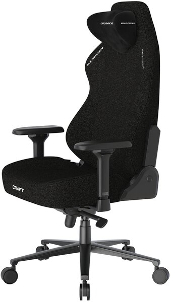 Herní židle DXRacer CRAFT černá, látková