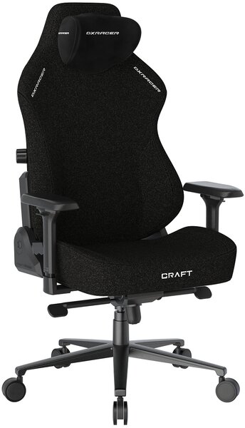 Herní židle DXRacer CRAFT černá, látková